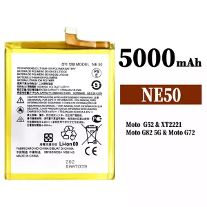 New genuine cell phone battery NE50 for Motorola MOTO G52 / MOTO G82 5G / MOTO G72