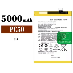 New genuine cell phone battery PC50 for Motorola G14 / G54