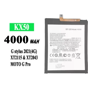 New genuine cell phone battery KX50 for Motorola Moto G stylus 2021 / Moto G Pro
