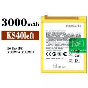 New genuine cell phone battery KS40left for Motorola E6 Play