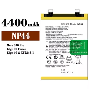 New genuine cell phone battery NP44 for Motorola MOTO S30 Pro / Edge 30 Fusion / Edge 40