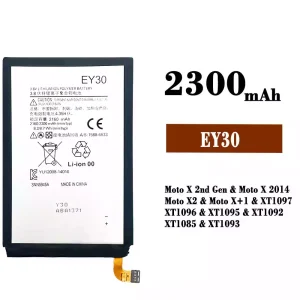 New genuine cell phone battery EY30 for Motorola Moto X 2nd Gen / Moto X 2014 / Moto X2
