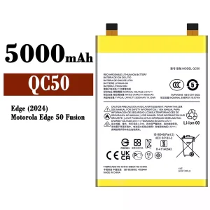 New genuine cell phone battery QC50 for Motorola Edge(2024) / Edge 50 Fusion