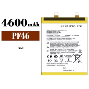 New genuine cell phone battery PF46 for Motorola X40
