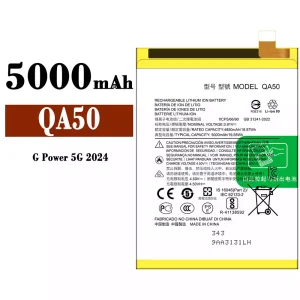 New genuine cell phone battery QA50 for Motorola G Power 5G 2024