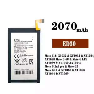 New genuine cell phone battery ED30 for Motorola Moto G / Moto G 4G / Moto G LTE / Moto G 2nd gen / Moto G2