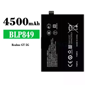 New genuine cell phone battery BLP849 for OPPO Realme GT 5G