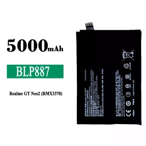New genuine cell phone battery BLP887 for OPPO Realme GT Neo 2 5G / GT 2 Pro / GT Neo 3 5G