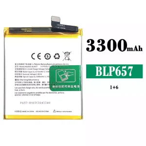 New genuine cell phone battery BLP657 for OnePlus 6