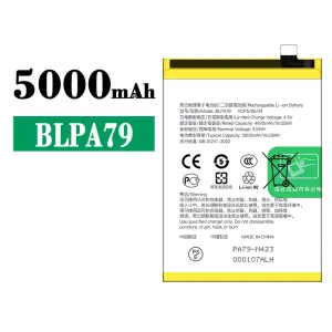 New genuine cell phone battery BLPA79 for OPPO Reno 12F 5G