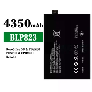 New genuine cell phone battery BLP823 for OPPO Reno 5 Pro 5G / Reno 5+
