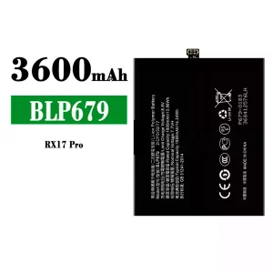 New genuine cell phone battery BLP679 for OPPO RX17 Pro / DV12 / R17 PRO