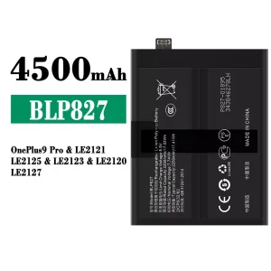 New genuine cell phone battery BLP827 for OnePlus 9 Pro