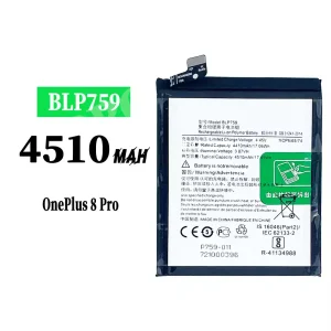 New genuine cell phone battery BLP759 for OnePlus 8 Pro