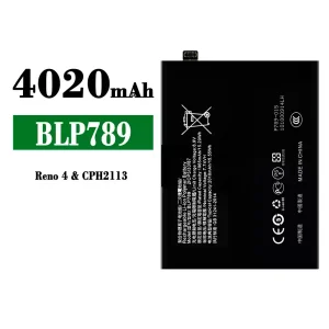 New genuine cell phone battery BLP789 for OPPO Reno 4 5G