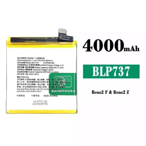 New genuine cell phone battery BLP737 for OPPO Reno2 F / Reno2 Z