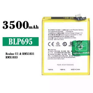 New genuine cell phone battery BLP695 for OPPO Realme U1