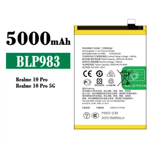 New genuine cell phone battery BLP983 for OPPO Reno 10 Pro