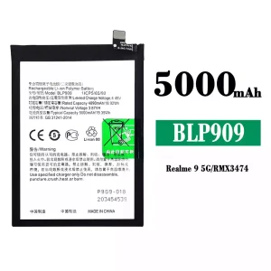 New genuine cell phone battery BLP909 for OPPO Reamle 9