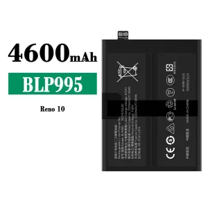 New genuine cell phone battery BLP995 for OPPO Reno 10