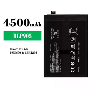 New genuine cell phone battery BLP905 for OPPO Reno 7 Pro