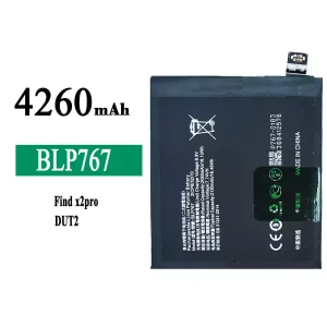 New genuine cell phone battery BLP767 for OPPO Find x2 pro