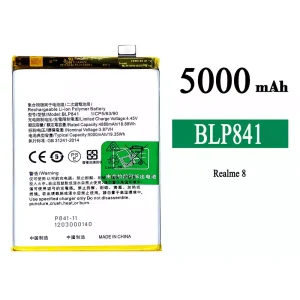 New genuine cell phone battery BLP841 for OPPO Realme 8