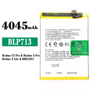 New genuine cell phone battery BLP713 for OPPO Realme C3 Pro/ Realme 3 Pro/Realme X Lite