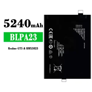 New genuine cell phone battery BLPA23 for OPPO Realme GT5