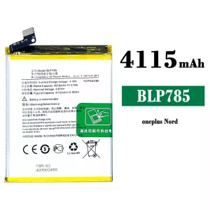 New genuine cell phone battery BLP785 for OPPO oneplus Nord