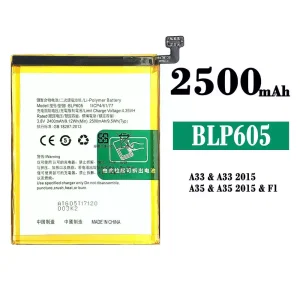 New genuine cell phone battery BLP605 for OPPO A33 2015/A35 2015/F1