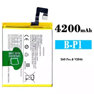 New genuine cell phone battery B-P1 for VIVO X60 Pro