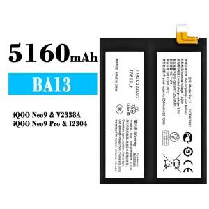New genuine cell phone battery BA13 for VIVO iQOO Neo 9/iQOO Neo 9 Pro