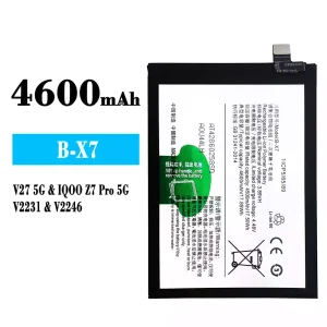 New genuine cell phone battery B-X7 for VIVO V27 5G/IQOO Z7 Pro 5G