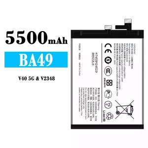 New genuine cell phone battery BA49 for VIVO V40 5G