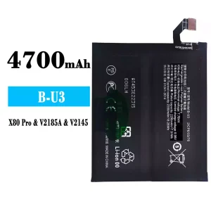 New genuine cell phone battery B-U3 for VIVO X80 Pro