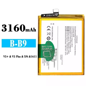 New genuine cell phone battery B-B9 for VIVO V5 Plus/X9i/X91/