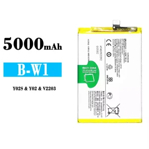 New genuine cell phone battery B-W1 for VIVO Y02/Y02S
