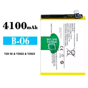 New genuine cell phone battery B-O6 for VIVO V20 SE
