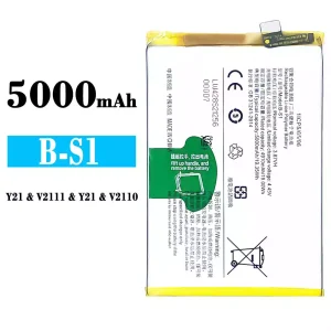 New genuine cell phone battery B-S1 for VIVO Y21/Y21S