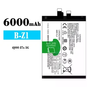 New genuine cell phone battery B-Z1 for VIVO iQOO Z7x 5G