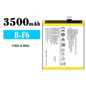 New genuine cell phone battery B-F6 for VIVO NEX2 /V1821