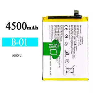 New genuine cell phone battery B-O1 for VIVO iQOO U1