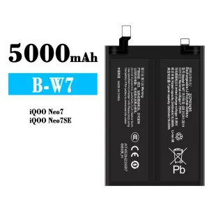 New genuine cell phone battery B-W7 for VIVO IQOO Neo 7/IQOO Neo 7SE