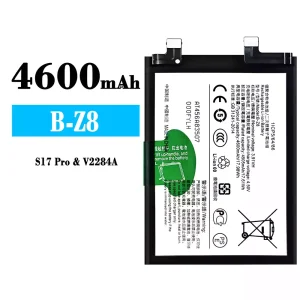 New genuine cell phone battery B-Z8 for VIVO S17 Pro