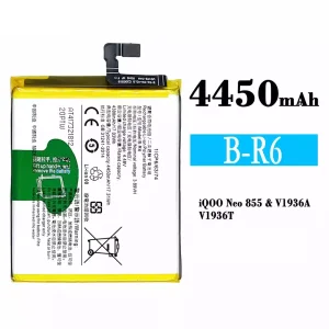 New genuine cell phone battery B-R6 for VIVO iQOO NEO 855