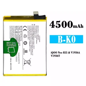 New genuine cell phone battery B-K0 for VIVO iQOO NEO 855