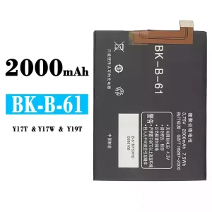 New genuine cell phone battery BK-B-61 for VIVO Y17T/Y17W/Y19T