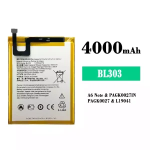 New genuine cell phone battery BL303 for Lenovo A6 Note