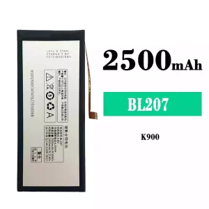 New genuine cell phone battery BL207 for Lenovo K900